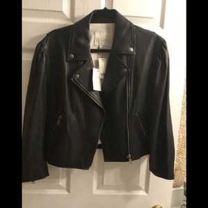 Leather jacket the new